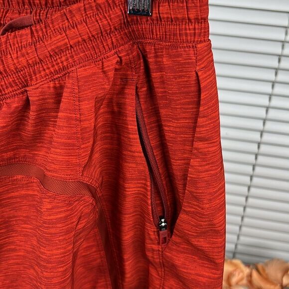 Lululemon Pace Breaker Short  7" Heather Allover Solar Orange Magma Size S - Picture 7 of 9